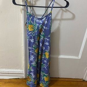 Pineapple Print Sundress
